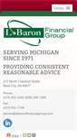 Mobile Screenshot of lebaronfinancialgroup.com